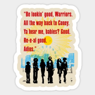 The Warriors Coney Island Sticker